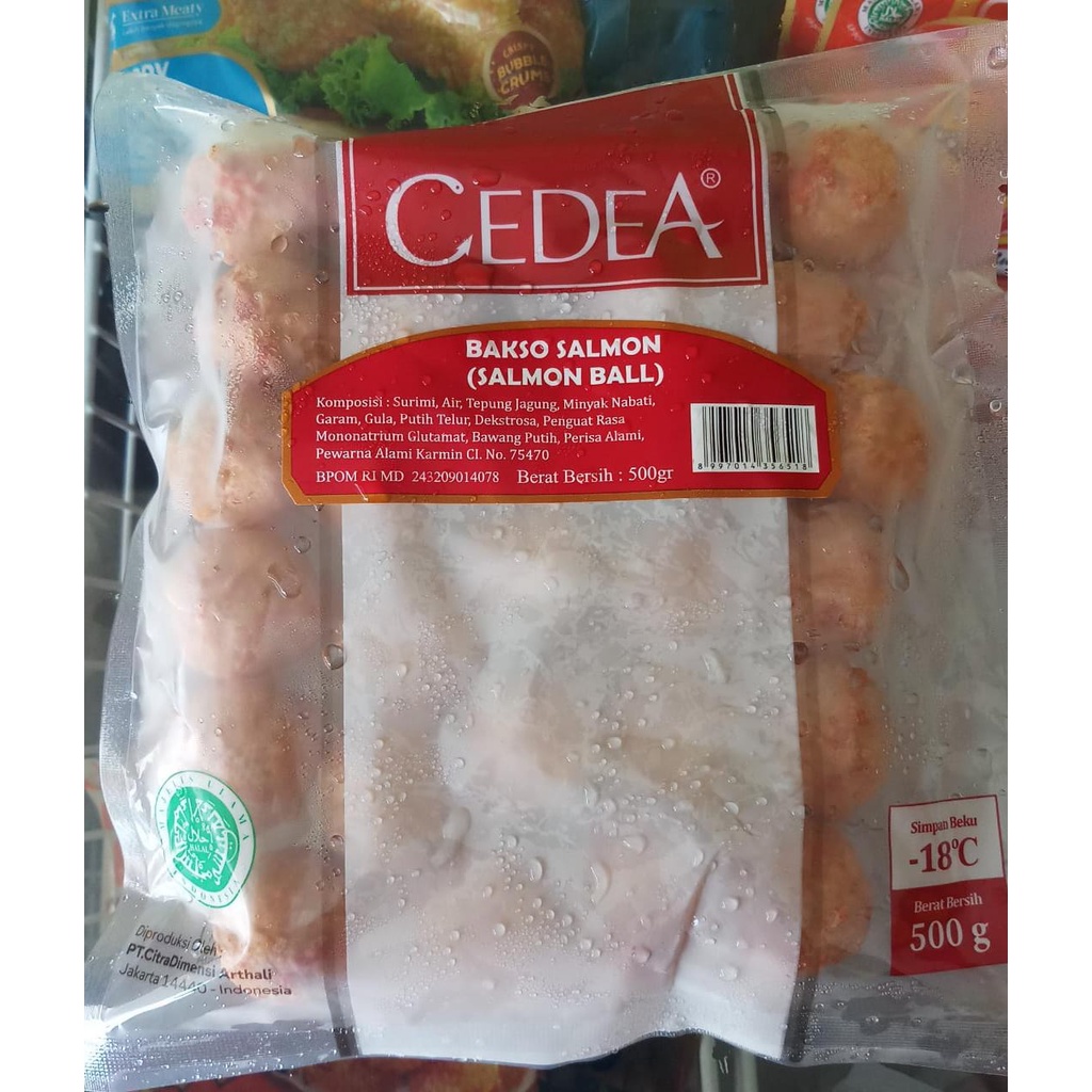 

CEDEA BAKSO SALMON / SALMON BALL 500GR