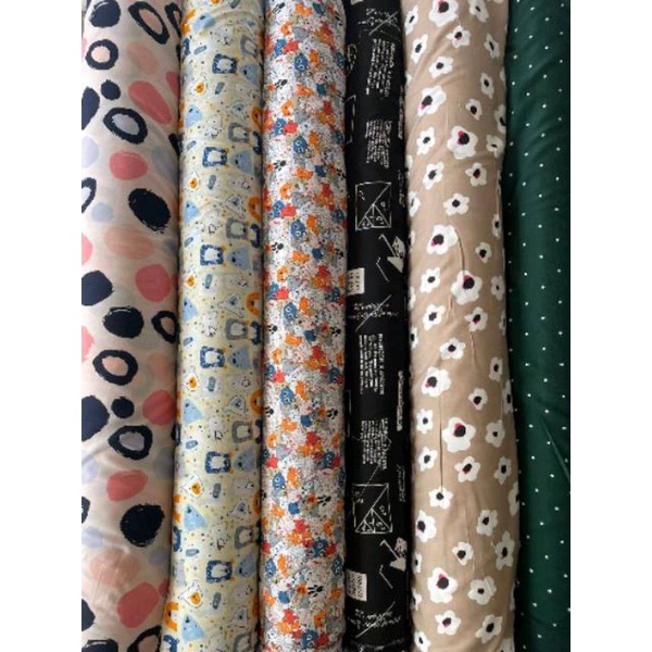 Rayon Roll (BISA MIX MOTIF) Minimal 100 yard