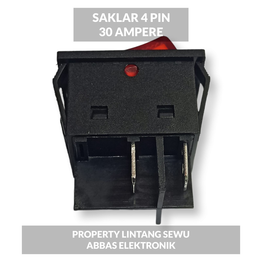 saklar power switch on off ampli mesin las inverter 30 ampere original  4 kaki pin 30amper saklar galon saklar 30 A