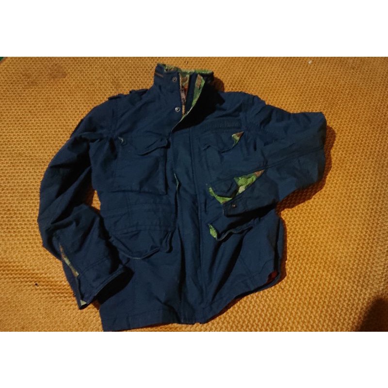 jaket parka buckaroo/free 1 gelang kulit asli