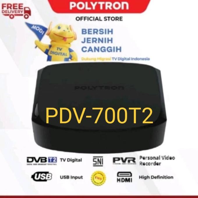 Set Top Box Digital Polytron DVB-T2 PDV 700T2