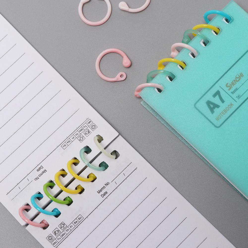 Chookyy Easy Ring Notebook Circle Keychain Pengikat Berengsel