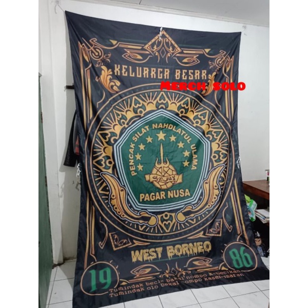 bendera custom spanduk PAGAR NUSA ukuran besar