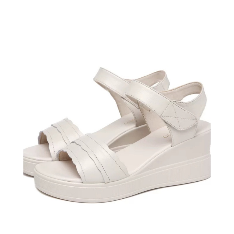 Moda 2023 Sandal Wedges Wanita Import - Wedges 6cm Branded BISA COD