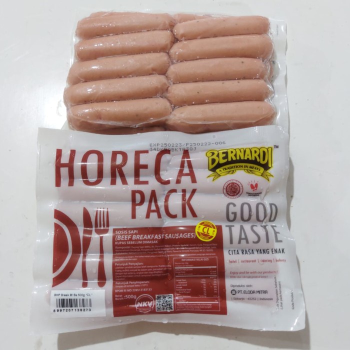 

BERNARDI HORECA SOSIS SAPI CL 500gr