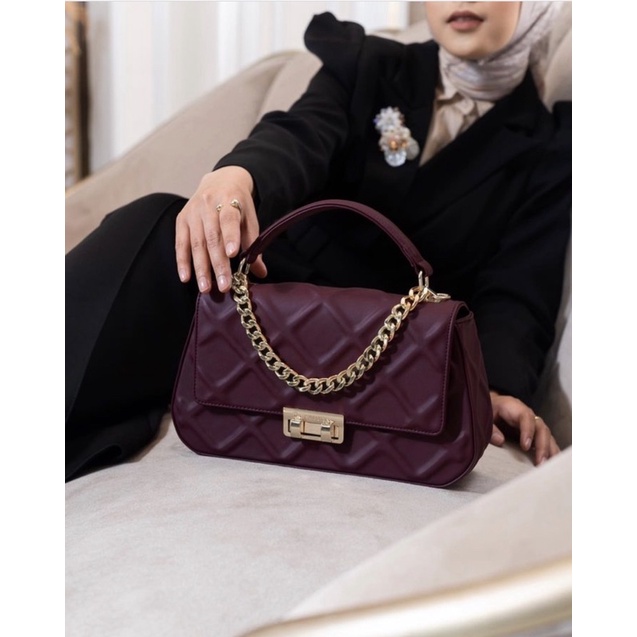 heylocal.id belgium rounded bag maroon