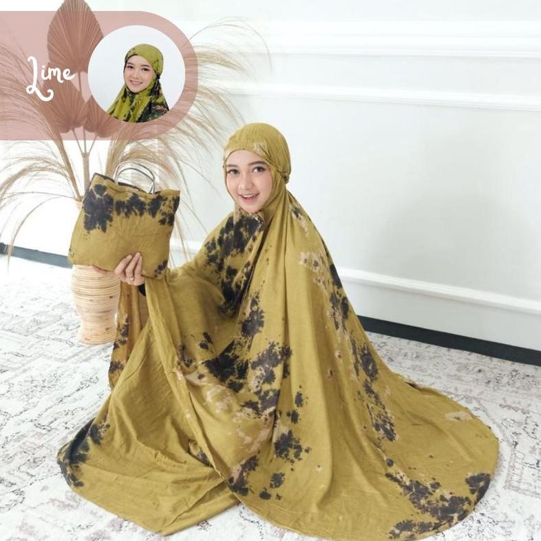 [PRODUK PRBPN] GSM - MUKENA DEWASA JUMBO / MUKENA BALI RAYON / MUKENA POLOS PUTIH / MUKENA MOTIF TIE