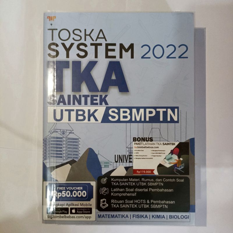 TKA SAINTEK UTBK-SBMPTN 2022 (PRELOVED)