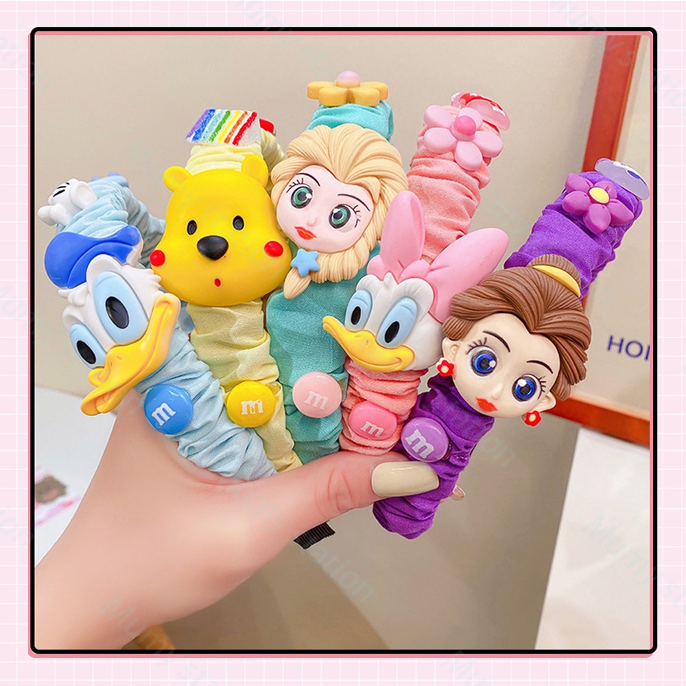 Mumystation Bando Anak Korea Karakter/headband girl/Bandana Anak Perempuan/Bando Wanita Anak