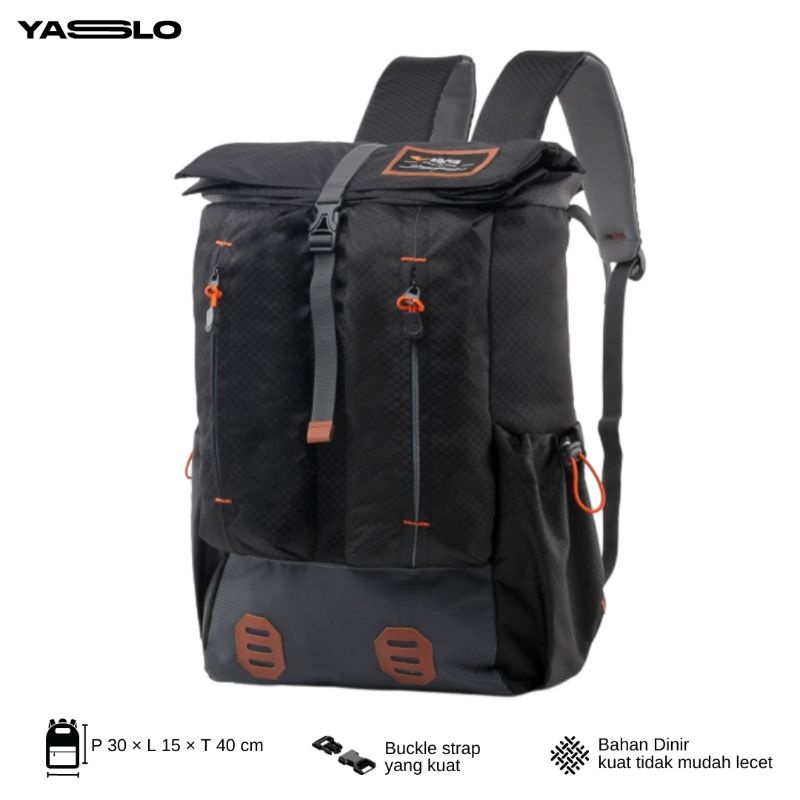 Tas Ransel Waterproof Pria - Model Mirip Eiger - Dengan 2 Pilihan Warna - bp01