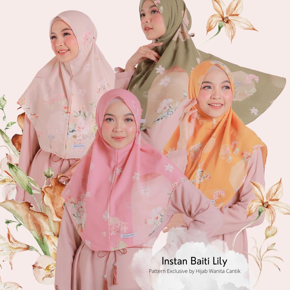 Sale Hijabwanitacantik - Instan Baiti Lily | Hijab Instan | Jilbab Instan