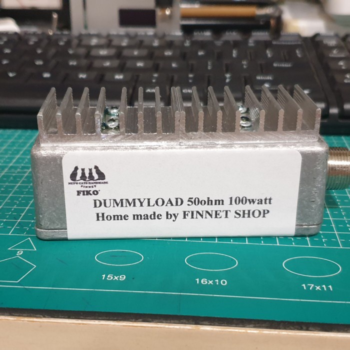 Pengukur Dummy Load 50Ohm 100Watt Home Made