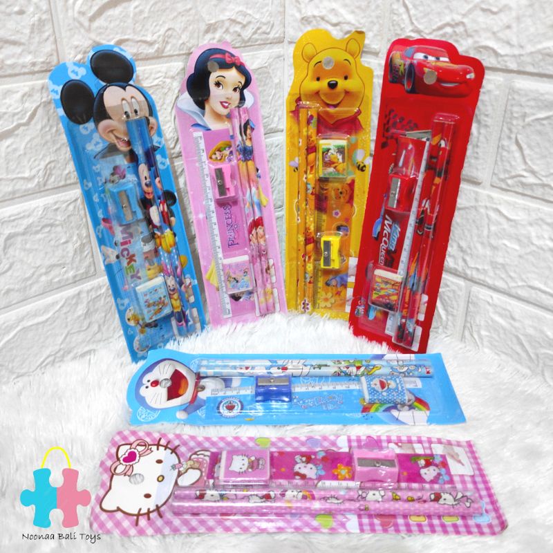 

Stationary Set 5 pcs Set Alat Tulis Anak