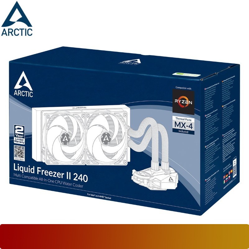 ARCTIC LIQUID FREEZER II 240 - All In One CPU Water Cooler