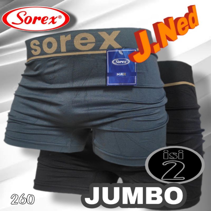 J260D CELANA DALAM BOXER PRIA JUMBO SOREX