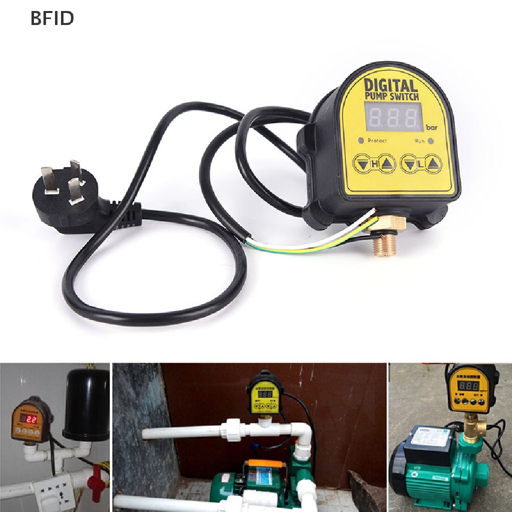 [BFID] Saklar Kontrol Tekanan Digital Eletronic Pressure Controller Untuk Pompa Angin [ID]