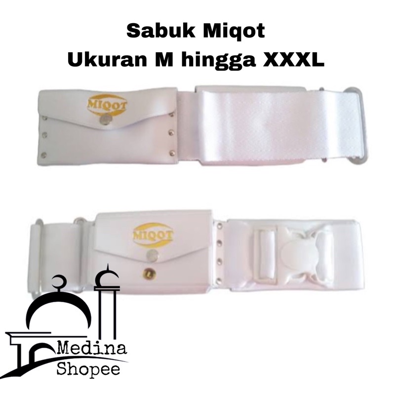 Sabuk haji Miqot / ikat pinggang haji umroh/ sabuk tanpa jahit