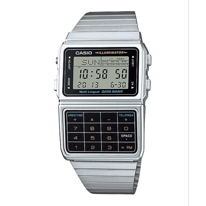 JAM TANGAN PRIA DATABANK CASIO ORIGINAL DBC 611-1