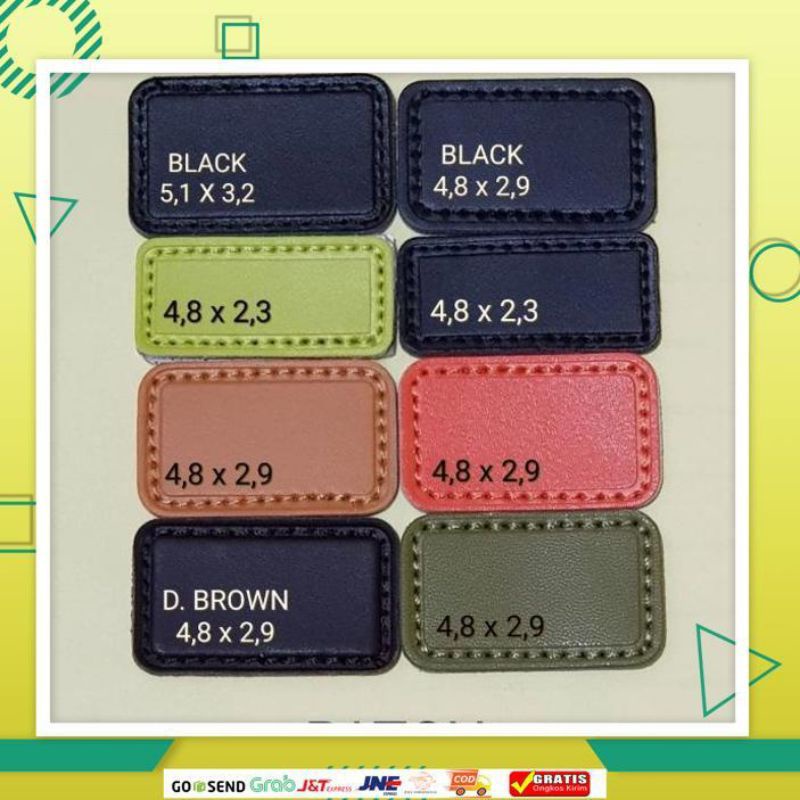 Tambahan Emboss Initial Nama Tumi / patch tumi