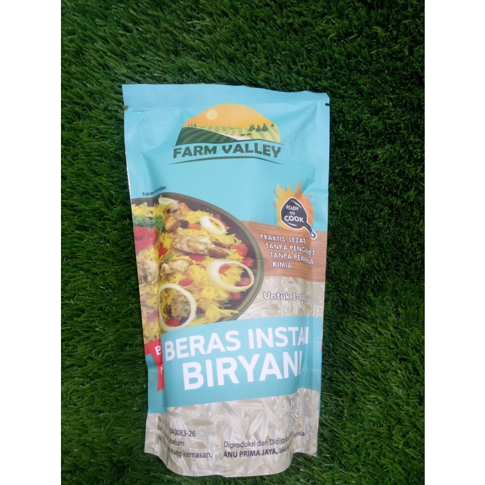 

Terlaris ✨ - Farm Valley Biryani / Beras Instan Dengan Bumbu Siap Masak 350 gram 2.1.23