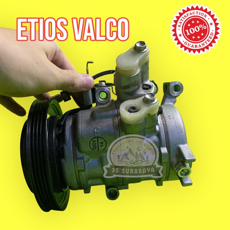 Kompresor Etios Valco Denso lengkap Ac Mobil