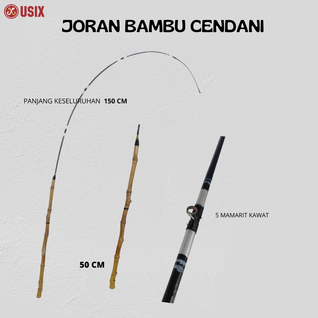 JEJER / JORAN FIBER BAMBU CENDANI 150 CM 140 CM 130 CM
