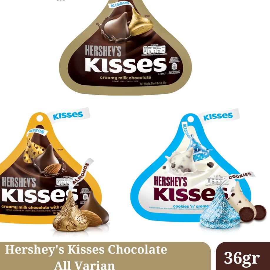 

RVN199 Hershey's Kisses Chocolate All Varian 36gr ||