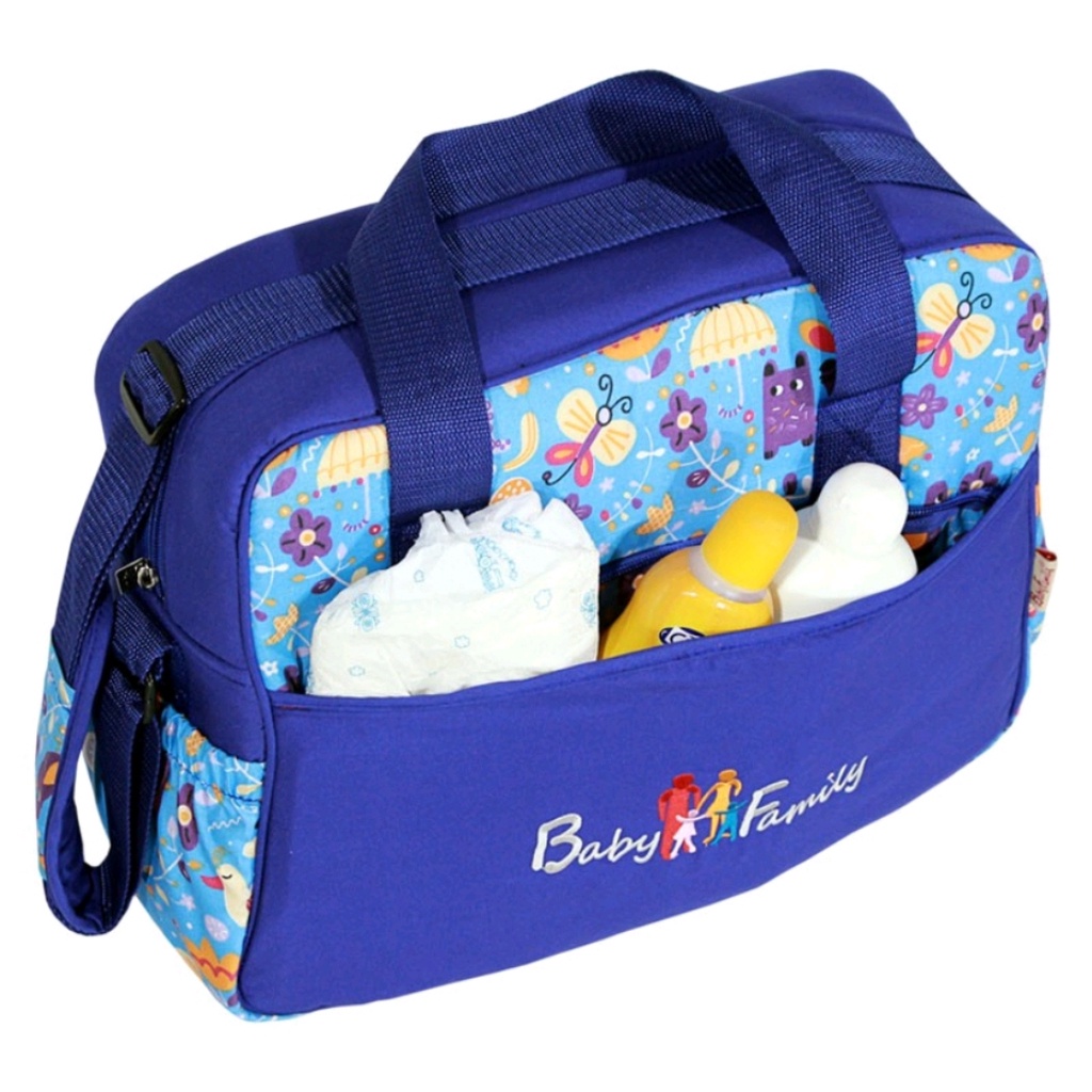 TAS BESAR PERALATAN BAYI / TAS BESAR PERLENGKAPAN BAYI BABY FAMILY / BABY DIAPER BAG / BFT5301