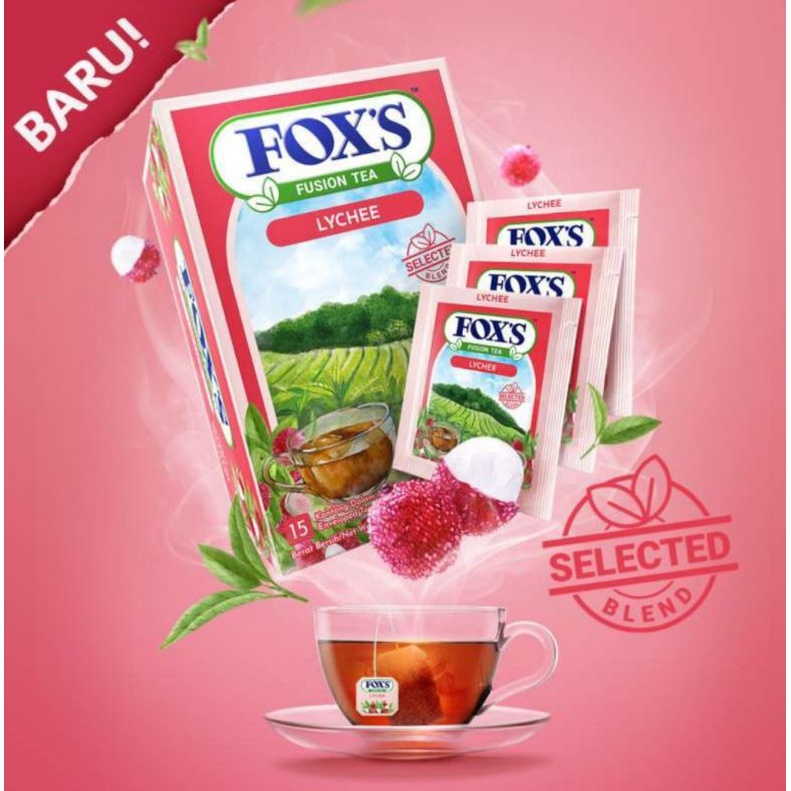 FOX'S Fusion Tea Box Lychee
