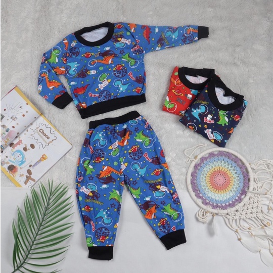 Jeco fashion set anak sweater dyno premium