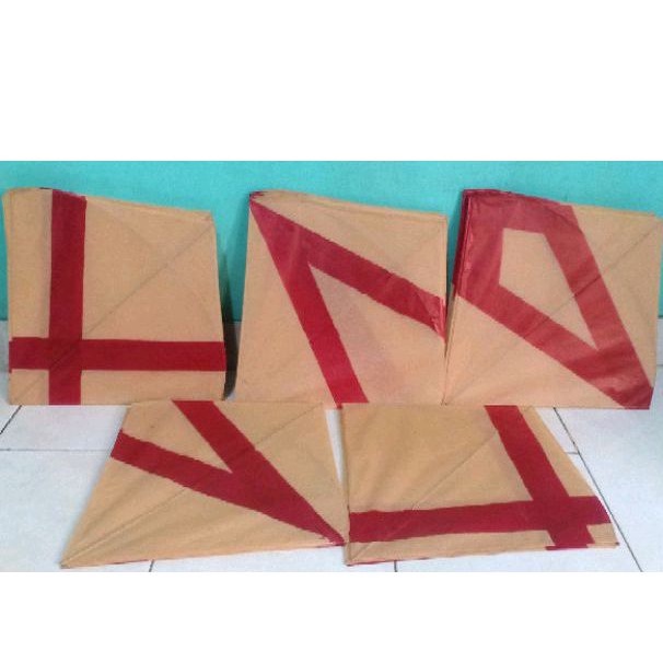 (MIN.50Pcs) Layangan Seot Super Arku BEROTOT Kertas LITHO Lawas / Layangan Seot Berotot Seot Nyeret 