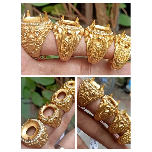 ring ukir Bali gigi
