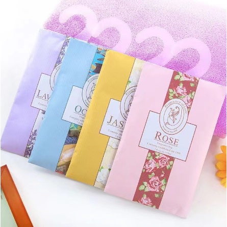 Pengharum Lemari Aromatherapy Pewangi Ruangan Gantung Pengharum Sachet Fragrance Bag Parfum Mobil Murah Import