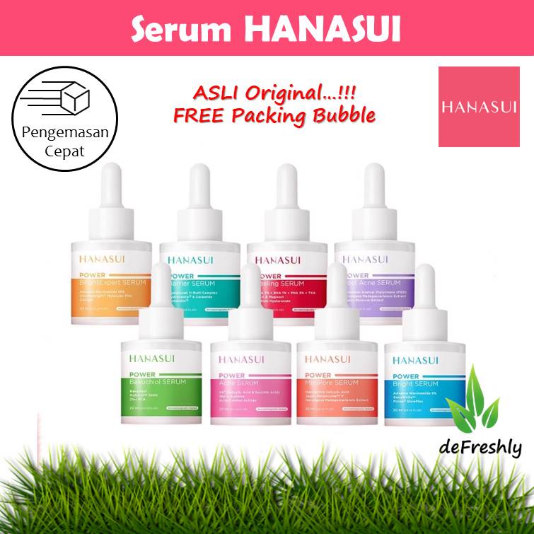 HANASUI - Serum Wajah | hanasui serum gold, serum vitamin C, serum anti acne, power serum