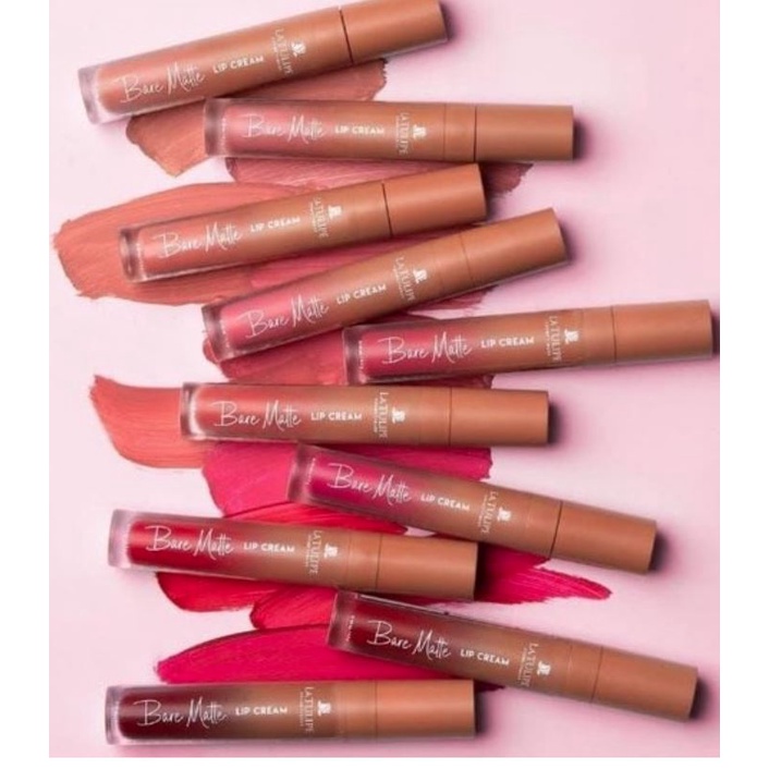La Tulipe Lite Matte Lip Cream // Bare Matte Lip Cream