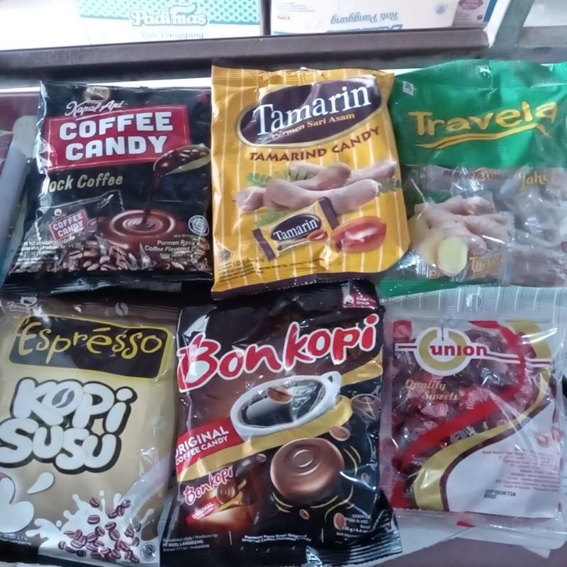 

Aneka Permen tamarin travela espresso bonkopi