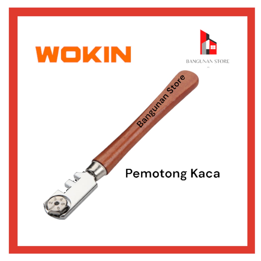 

Alat Pemotong Kaca Minyak | Pisau Potong Kaca Wokin | Glass Cutter