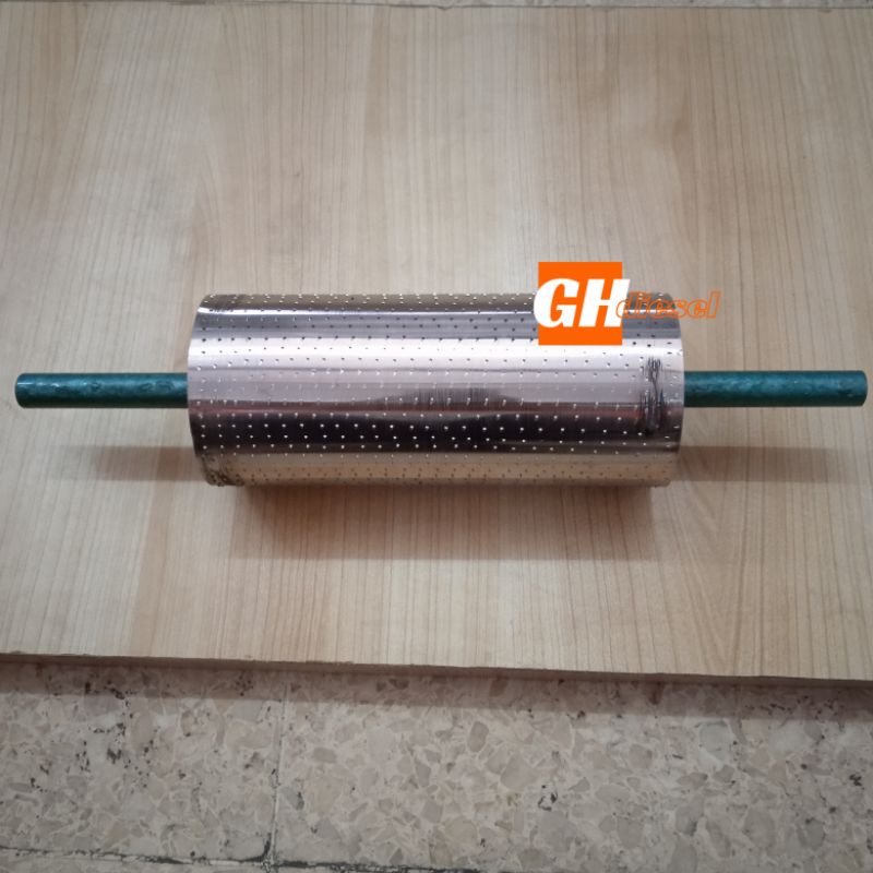 Rol parut kelapa 3,5 inch as 17 mm dan 4 inch as 19 mm