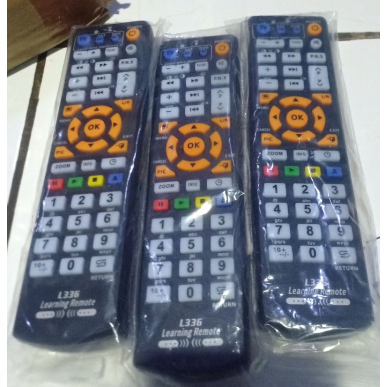 Remote pintar universal bisa cloning copy data dua remote tv dan stb