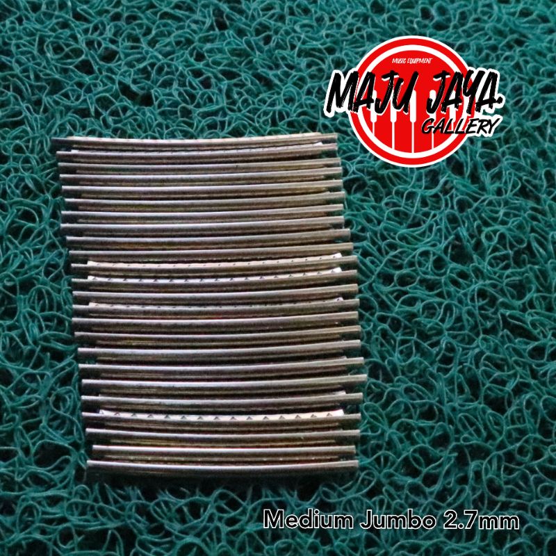 fret wire gitar akustik elektrik medium jumbo nikel nickel mix stainless steel