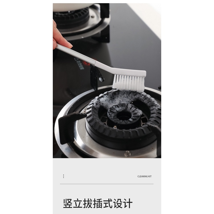 Kitchen Cleaning Kit , 5IN1 Set Alat Pembersih meja / dinding dapur TERMURAH