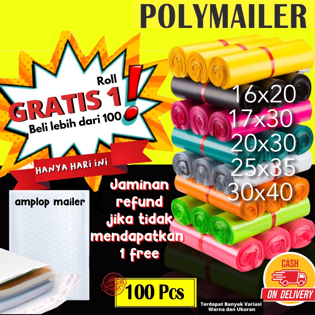 Baru Plastik Packing Polymailer / Plastik Packing Baju/ Amplop Bubble Murah Bubble Amplop Amplop