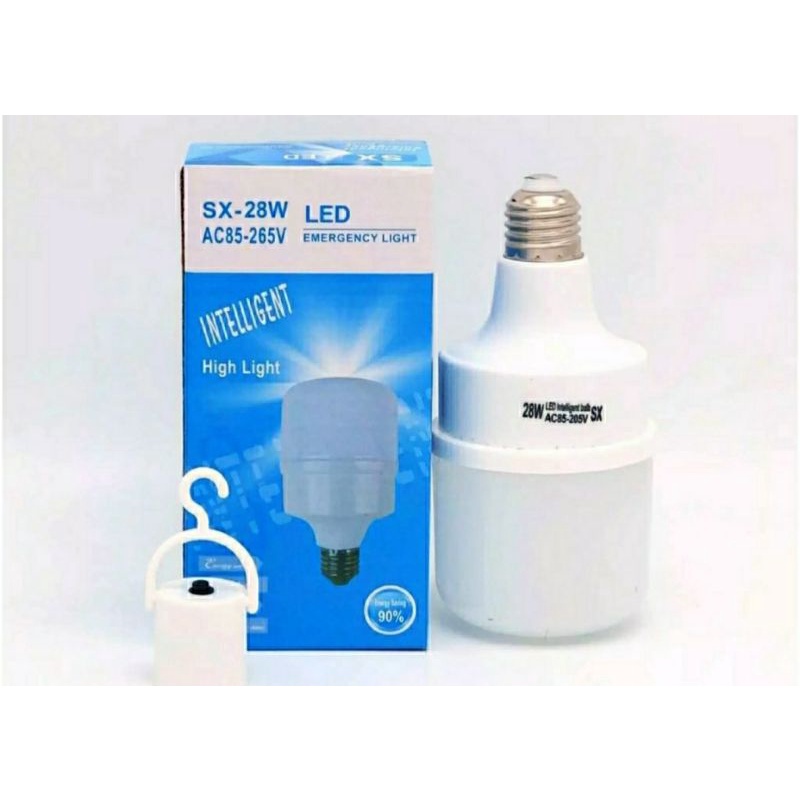 Bohlam bolam sentuh nyala 28wat emergancy led  28 w 28watt wat watt  ajaib lampu