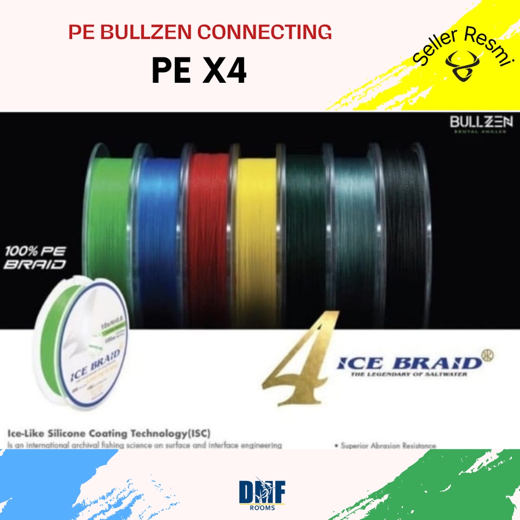 PE X4 BULLZEN | PE 0.8 - PE 4 | CONNECTING PE ICE BRAIDED
