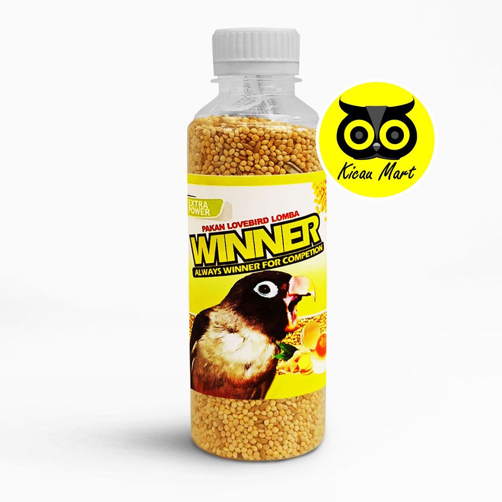 PAKAN MAKANAN LOMBA KONTES BURUNG LOVEBIRD BIJI MILLET MILET WINNER COMPETITION EXTRA POWDER PWLOCSR