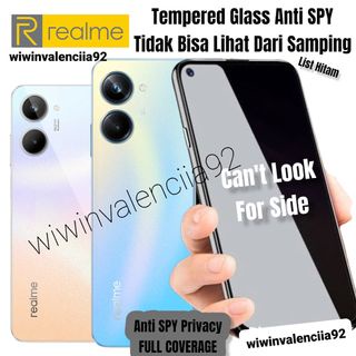 Tempered REQUEST REALME 10/ 10Pro/ 10 Pro+ Temperd Glass Clear-Bening/Bluelight Glossy/Blue Light Matte/Anti Glare-A-Minyak-OIL Mate Doff/Anti SPY Privacy-Tidak Bisa lihat Dari samping-Black-Hitam-Gelap/Tempred kaca Full Cover Custom Coverage- 4G 5G Plus