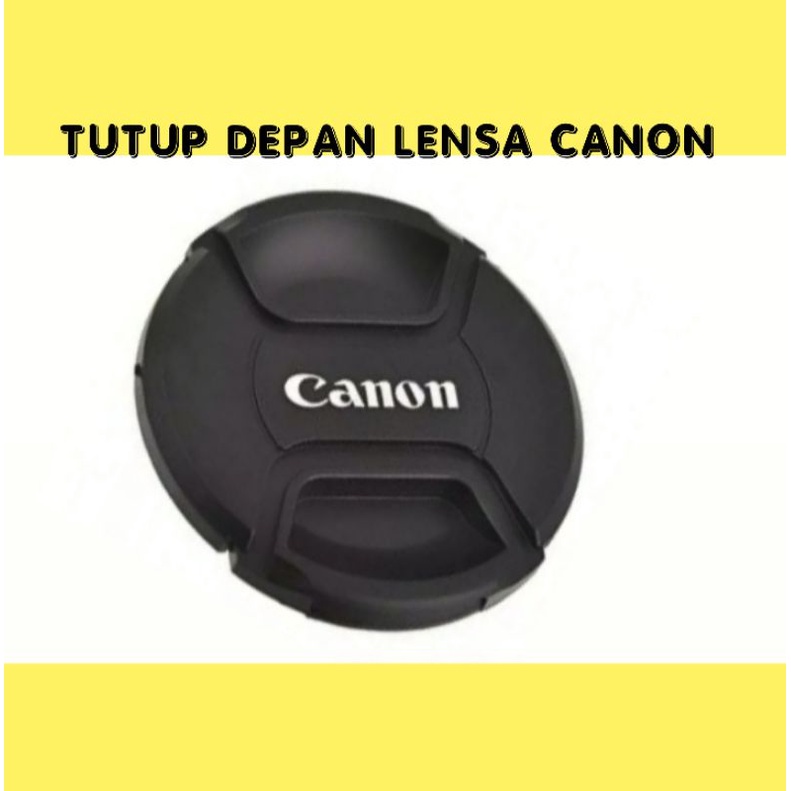 Tutup Depan Lensa Canon EF-S 60mm F2.8 Macro USM - Lens Cap