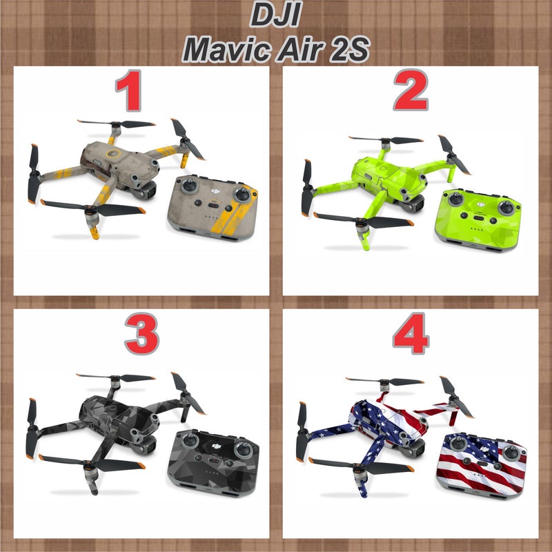 DJI MAVIC AIR 2S PROTECTOR DRONE SKIN Patriotic
