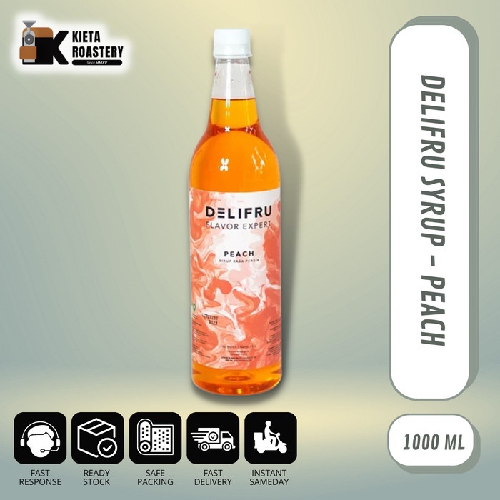 

SYRUP DELIFRU PEACH 1000ML