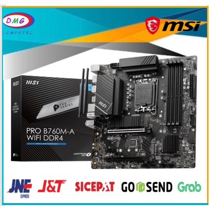 MSI PRO B760M-A WIFI DDR4 [mATX | LGA 1700 | Gen 13]